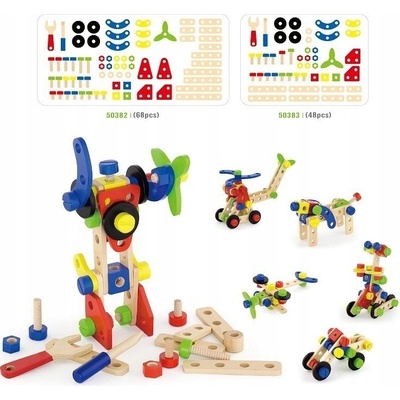 Viga Toys stavebnice 48 ks