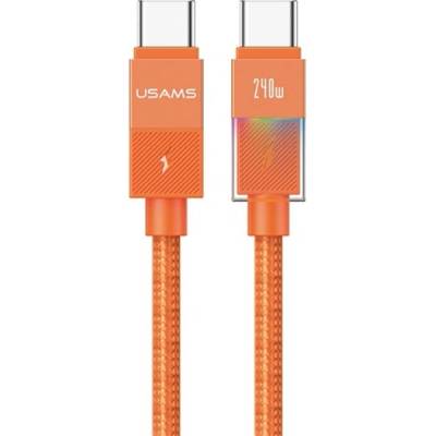 USAMS Кабел за данни USAMS U93 Type-C - Type-C, 120cm, NARANCSSÁRGA SJ775USB02 (SJ775USB02)