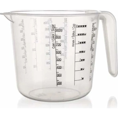 Plastová kuchyňská odměrka Banquet CULINARIA 1 l čirá