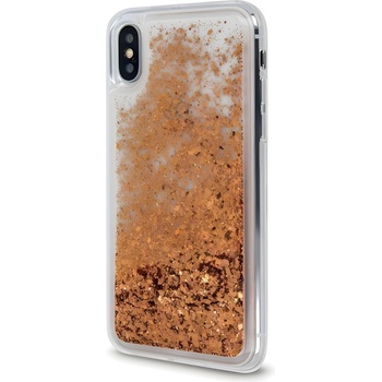 Samsung Калъф с течни брокати за Samsung Galaxy S9 Plus - Златен KP26740