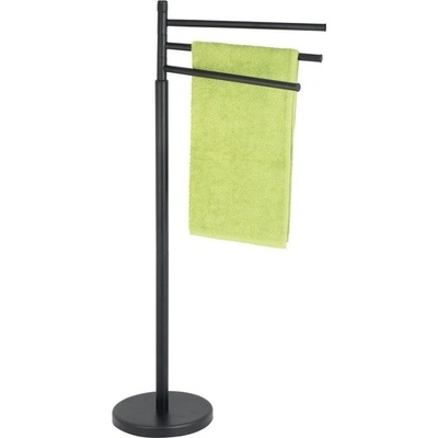 MSV ПОСТАВКА ЗА ХАВЛИИ ella СТОЯЩА 3 РАМЕНА ЧЕРЕН (142745)