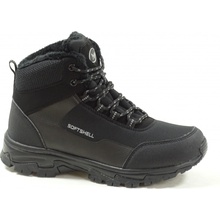 Obutex A423027W BLACK pánská zimní obuv