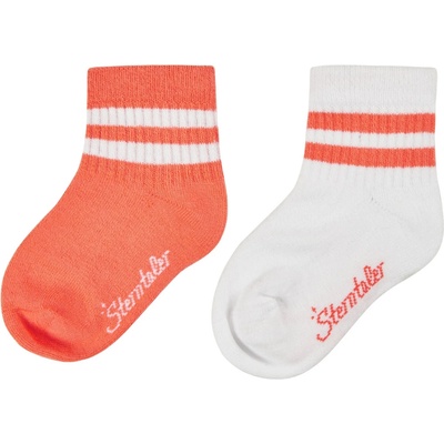 Sterntaler Детски спортни чорапи Sterntaler Kids' Short Socks DP Coolmax Ribbed Sports socks - Leuchtorange - размер 31-34 (EU) (201-9299-0315)
