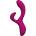 Blush Novelties Quinn Rabbit Vibrator Burgundy