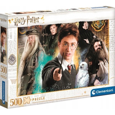 CLEMENTONI Harry Potter 500 dílků