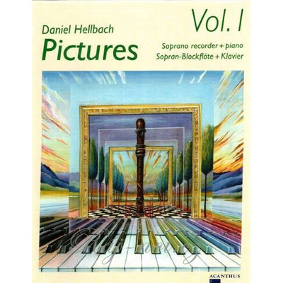 Pictures 1 + CD sopránová zobcová flauta a klavír od Daniel Hellbach