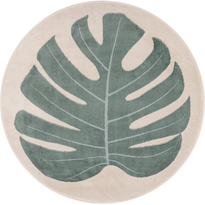 FD Зелено-бежов детски килим ø133 cm Deliciosa Malachite - FD (5901760427838)