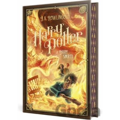 Harry Potter a Dary smrti (farebná oriezka) - J.K. Rowling, Adrián Macho (ilustrátor)