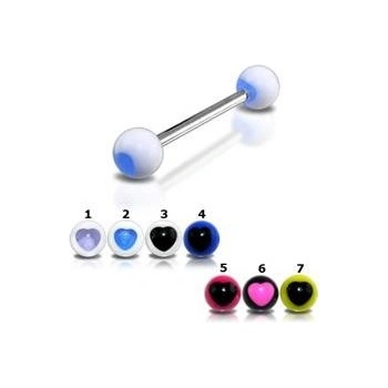 Šperky4U piercing do jazyka PJ01106-RK