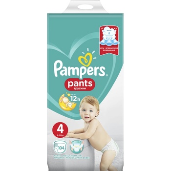 Pampers Active Pants 4 104 ks