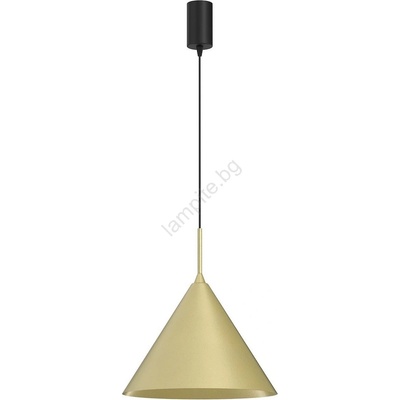 MILAGRO Пендел на кабел CAPITAL 1xGX53/15W/230V Ø 32 см златист (MI2814)