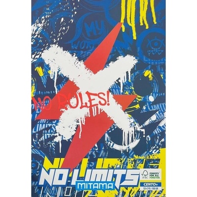Mitama Sešit Fantasy colours A4 linkovaný s okraji No limits