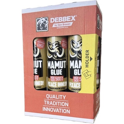 Debbex Mamut Glue High Tack biele 290 ml 6 ks