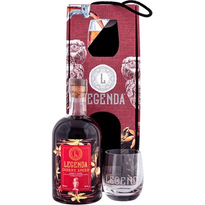 Legenda Cherry Spiced 35% 0,7 l (darčekové balenie 1 pohár)