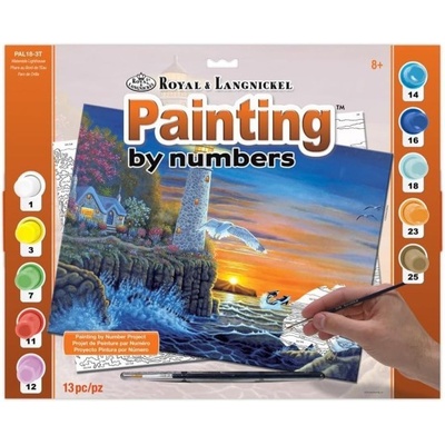 Royal & Langnickel Malování podle čísel 30 x 40 cm Maják