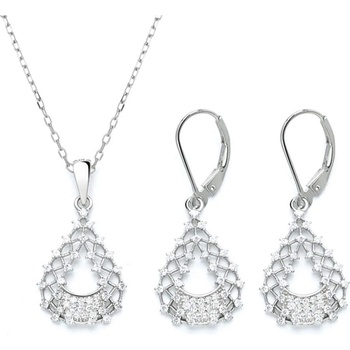 Silenti Jewelry Сребърен комплект "Почест