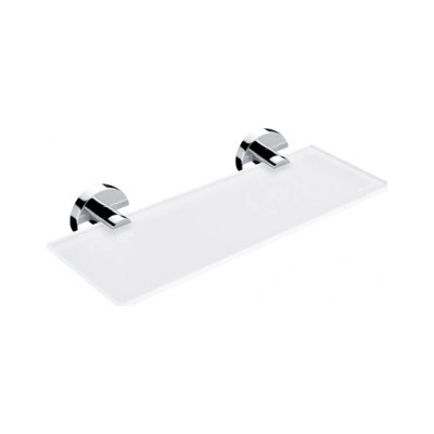 Nimco Unix polička, dĺžka 30 cm, matné sklo/chróm UN 13091B-30-26