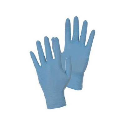 Rukavice CXS STERN ECO, jednorázové, nitrilové, modré, vel. 9