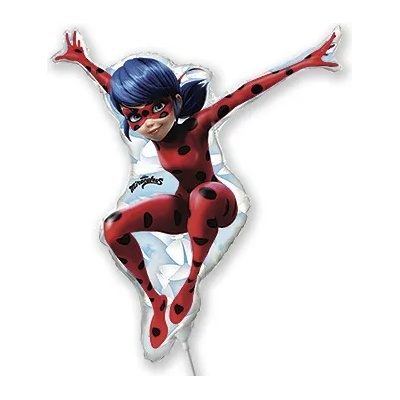 Flexmetal Мини балон от фолио - Вълшебна калинка (Miraculous) 30см