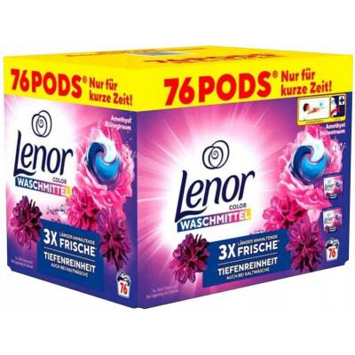 Lenor kapsle 5v1 na barevné prádlo Amethyst 76 PD