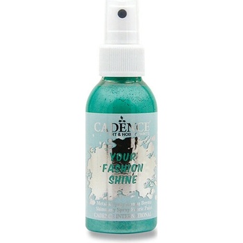 Cadence perleťový sprej na tmavý textil 100 ml smaragdová
