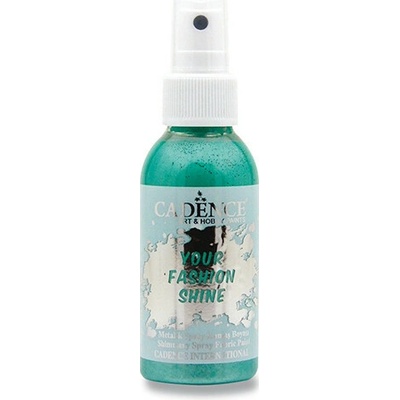 Cadence perleťový sprej na tmavý textil 100 ml smaragdová