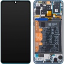 LCD Displej + Dotykové sklo + Rám + Batéria Huawei P30 Lite