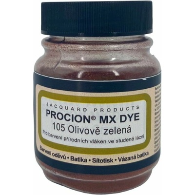 Jacquard Procion MX 19 g olivová zelená – Hledejceny.cz
