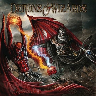 DEMONS & WIZARDS - TOUCHED BY THE CRIMSON KING LP