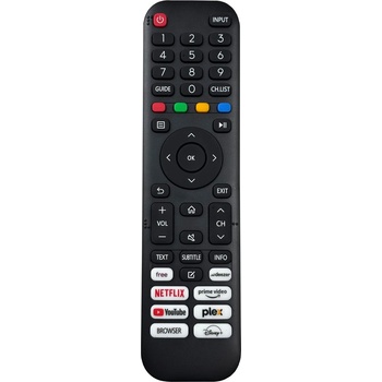 съвместим Hisense en2zf30, ag32h3, ag42f3, ag50d1, av24h3, av32d1, av32h - заместител дистанционно управление (en2zf30, ag32h3, ag42f3, ag50d1, av24h3, av32d1, av32h)