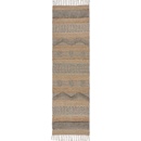 Flair Rugs Jubilant Medina Jute Natural/Grey Šedá