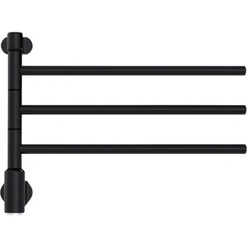 PAX Електрическа лира за кърпи Pax Flex I 3/550, 30W с таймер Momento II - черна (26-2021)