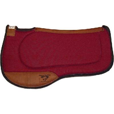 Diamond wool pads USA Endurance Square Contoured Ranch Pads Černá