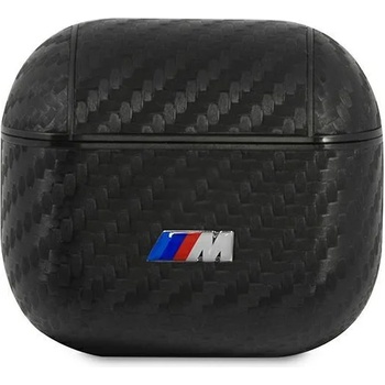 BMW Калъф BMW BMA3WMPUCA PU Carbon M Collection, за Apple AirPods 3, черен (BMW000443-0)