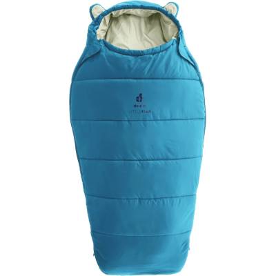 Deuter Детски спален чувал Deuter Kid's Little Star Kids' sleeping bag - Wave / Bone - размер 115-145 x 57 x 41 cm (516-0242-0311)