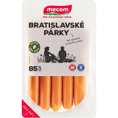 Mecom Bratislavské párky 220 g