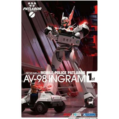 Aoshima Mobile Police Patlabor: AV 98 Ingram Unit 1 Plastic Model 1:43