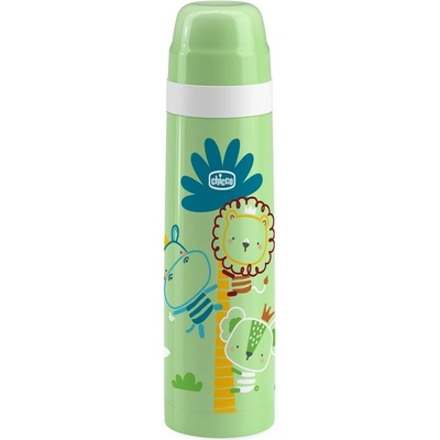 Chicco Termoska zelená s obrázky 500 ml