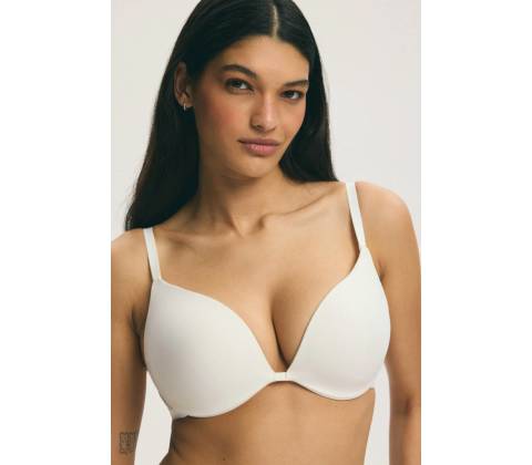 Esotiq Push-up podprsenka Basic krémová