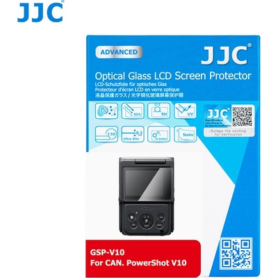 JJC ochrana LCD GSP-V10 ochranné sklo na LCD pro Canon PowerShot V10 – Hledejceny.cz