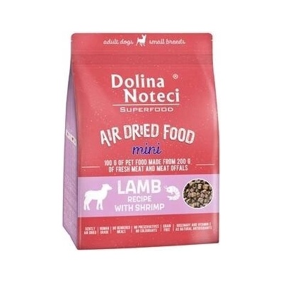 Dolina Noteci Superfood Mini jehněčí s krevetami 1 kg