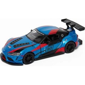 Kinsmart Метална количка Kinsmart - Toyota GR Supra Racing Concept, #90, 1: 36, синя (55095)