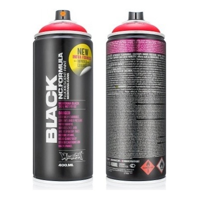 Montana Black Infra 3000 Red, svietiaca farba 400ml, Montana Black Infra