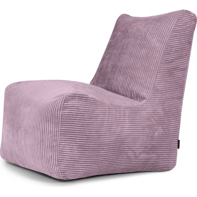 Лилав пуф от рипсено кадифе Seat Lounge - SLOWDOWN (F90D WA LIL)