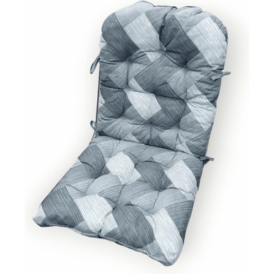 GoHome Столовка с гръб - Сиво каре