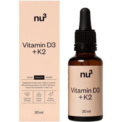 nu3 Vitamin D3 + K2 - 30 мл