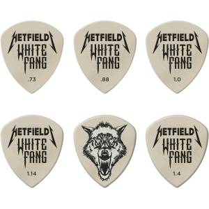 Dunlop PVPPH122 James Hetfield White Fang Custom Flow Variety Pack Перце за китара (PVPPH122)