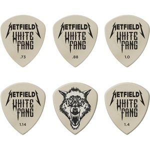Dunlop PVPPH122 James Hetfield White Fang Custom Flow Variety Pack Перце за китара