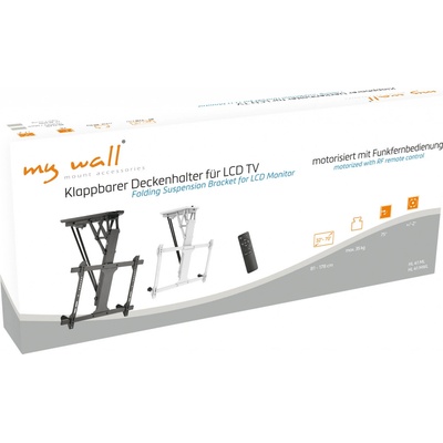 My Wall HL 41 MWL TV stropní držák stropní držák, s pohonem, nastavitelná výška, nakláněcí bílá – Zboží Živě