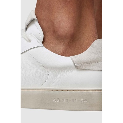 AllSaints Кожени маратонки AllSaints Shana Sneaker (W105FB.WHT)